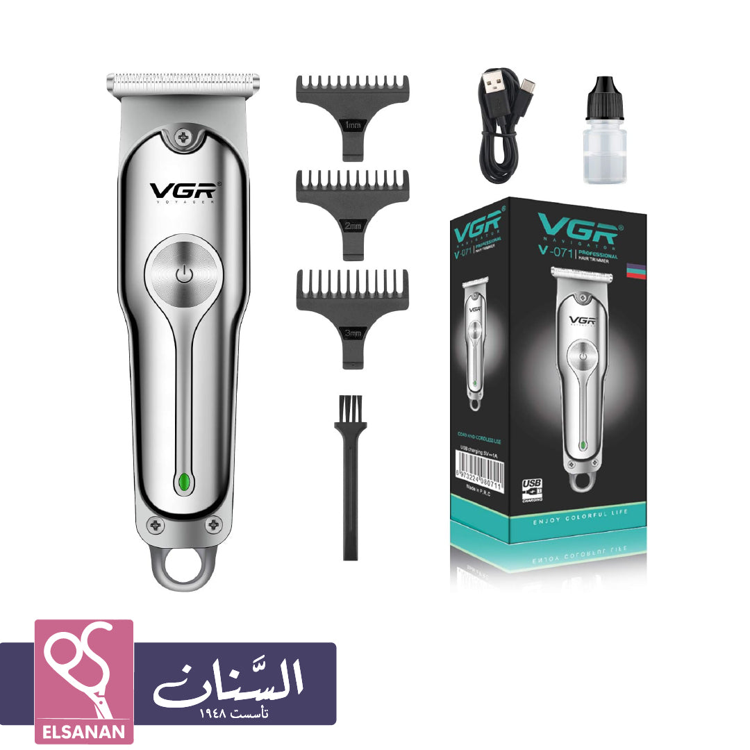 ماكينة حلاقة VGR V-071 – تشذيب الشعر والذقن بسهولة
