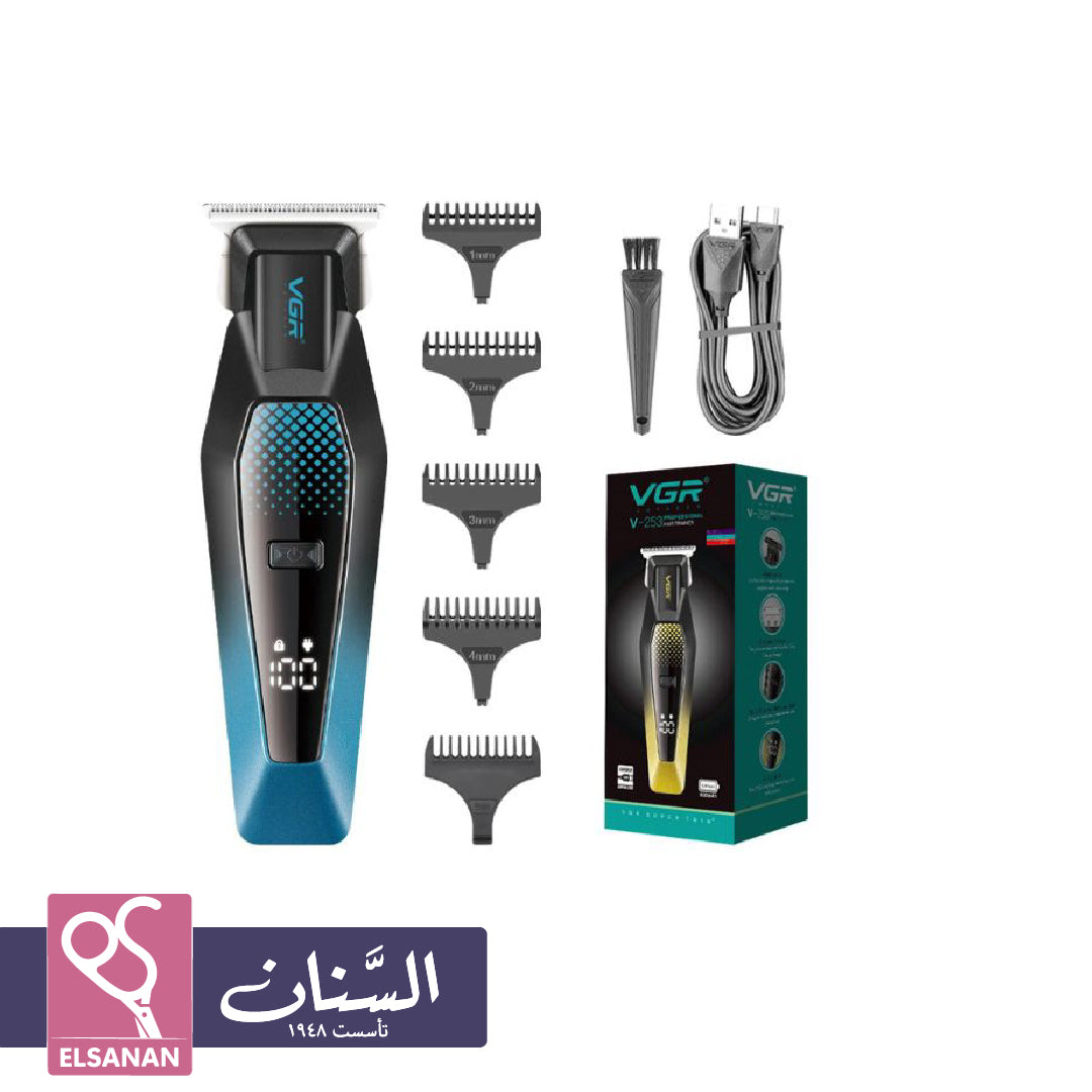 ماكينة حلاقة VGR V-253 - شاشة LED وتصميم عصري