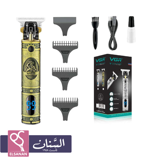 ماكينة حلاقة VGR V-228 - تصميم كلاسيك مع شاشة LED